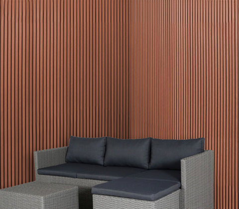 WPC Gevelpanelen - Red Wood
