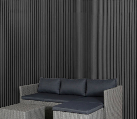 WPC Gevelpanelen - Charcoal
